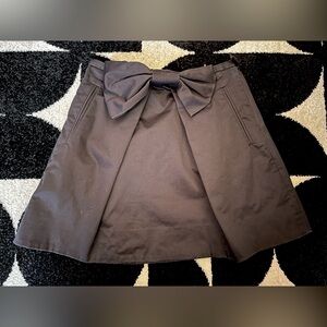Marc by Marc Jacobs black bow skirt